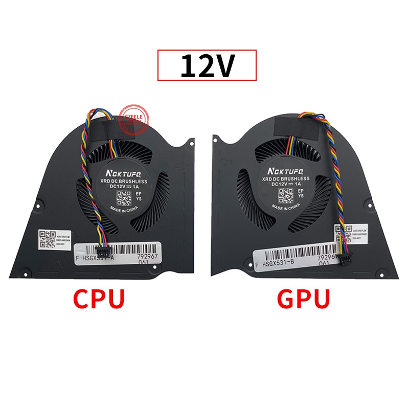 Pc Gaming Handheld - New 12V CPU GPU Fan For