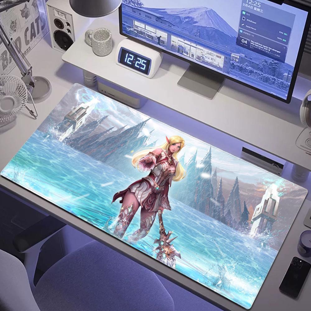 Pc Gaming Second - Large Desk Mat Lineage 2 Mouse