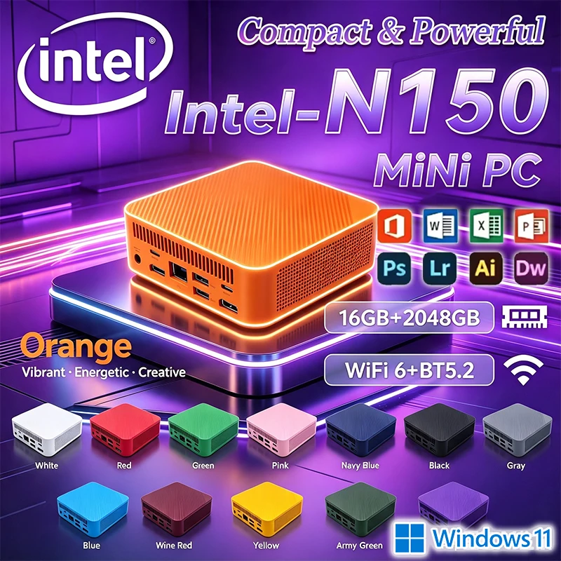 Pc Gaming Ram 32Gb - Intel N150 Mini PC Windows 11