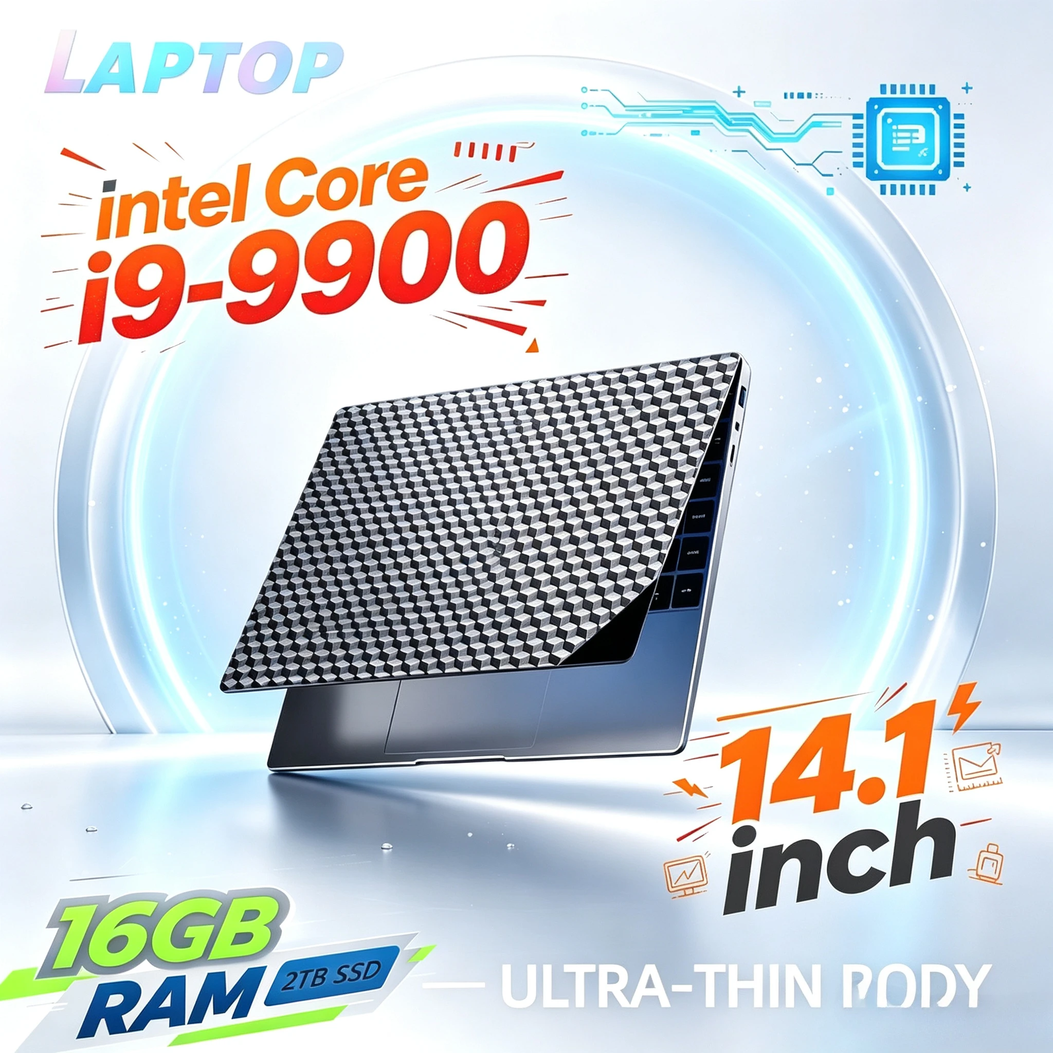 14.1 Inch Portable Gaming Lapt - Pc Gaming Ram 32Gb 评论和价格