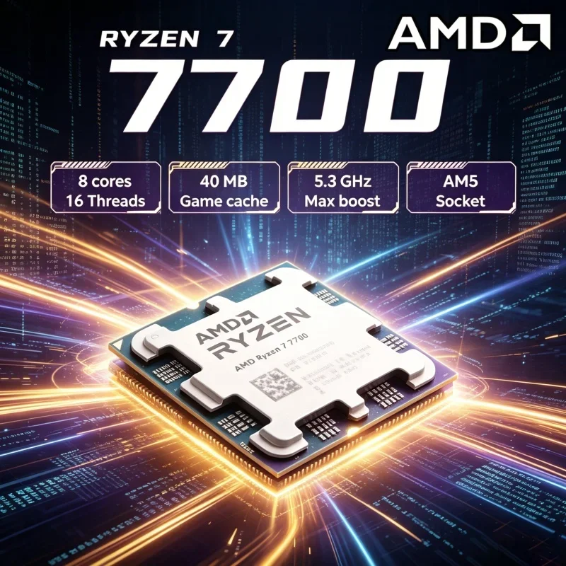 AMD R7 7700 Ryzen 7 7700 Budge - Pc Gaming Amd Ryzen 7 评论和价格