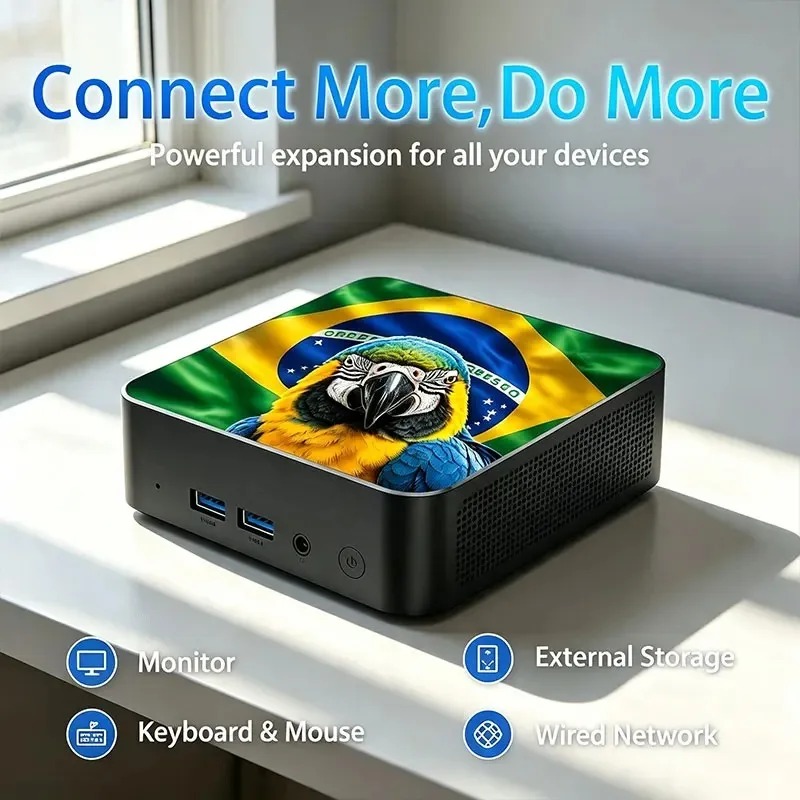 Mexico Brazil Flag Mini PC Int - Pc Gaming Mini 评论和价格