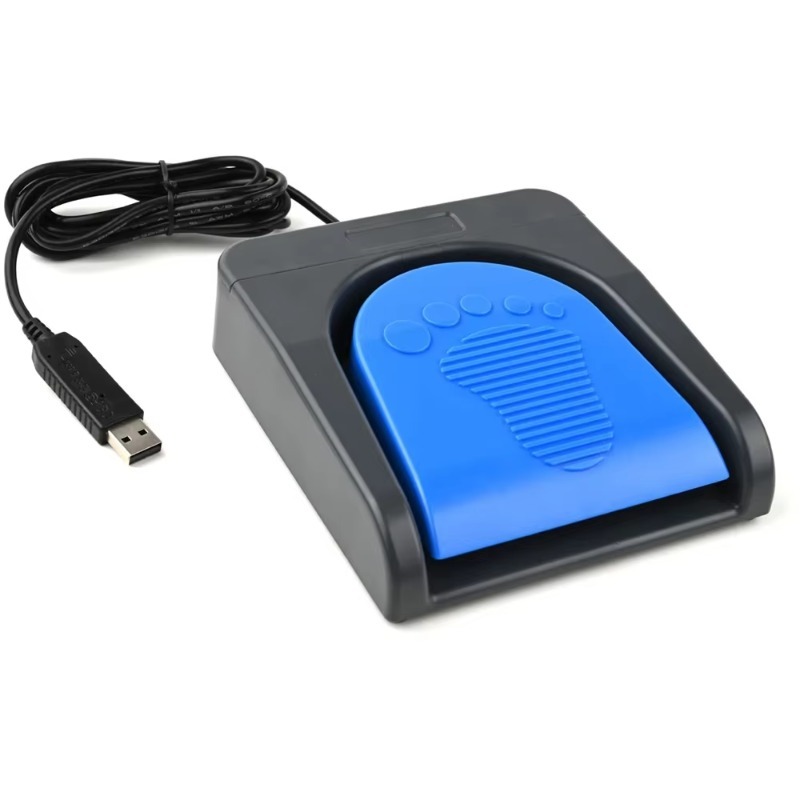 USB Single Foot Switch Game Co - Usb Foot Pedal Gaming 评论和价格