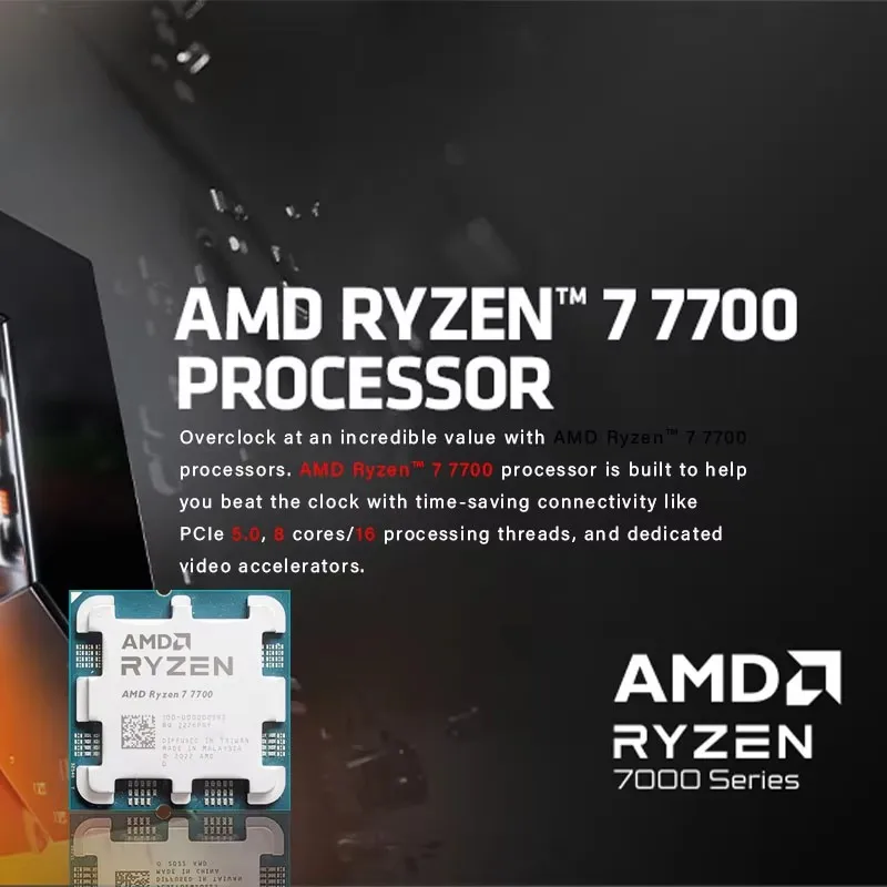 New AMD Ryzen 7 7700 Processor - Pc Gaming Amd Ryzen 7 评论和价格