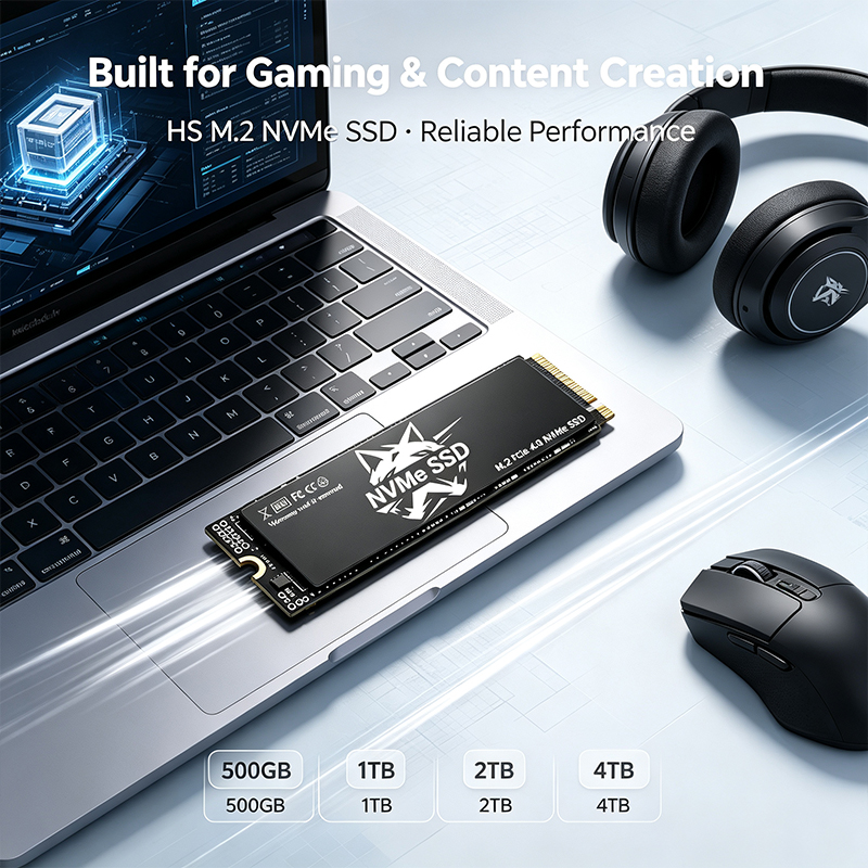 HS M.2 NVMe SSD TLC 3D NAND 22 - Pc Gaming Second 评论和价格