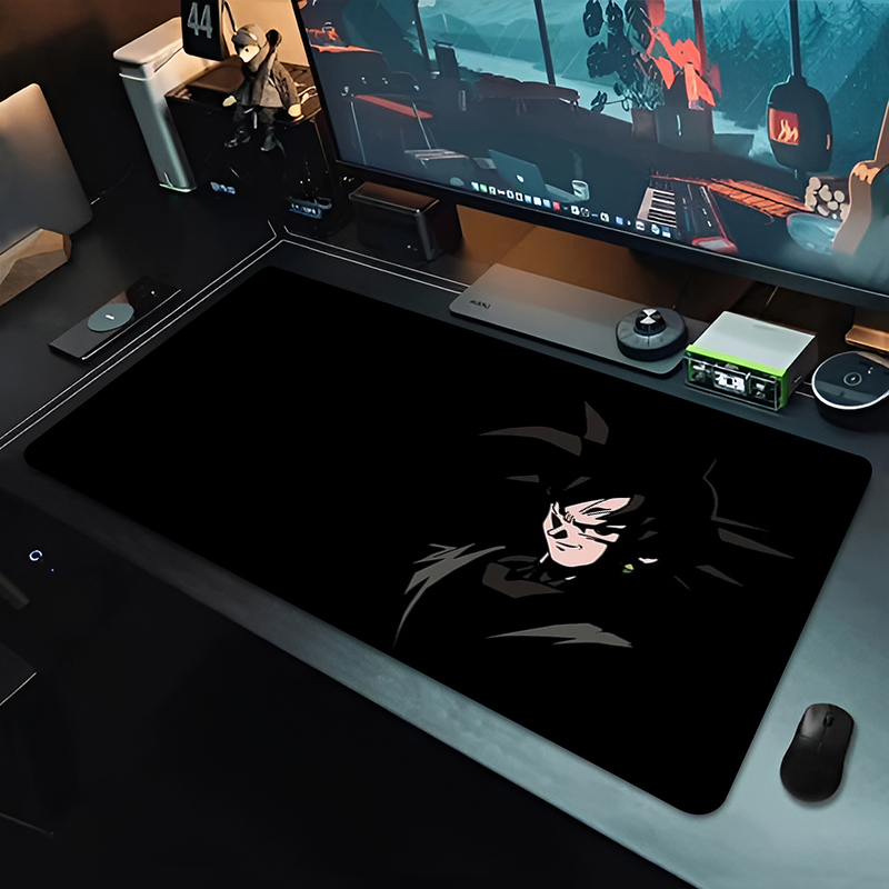 DBZ Black Anime Mouse Pad Drag - Pc Gaming Anime 评论和价格