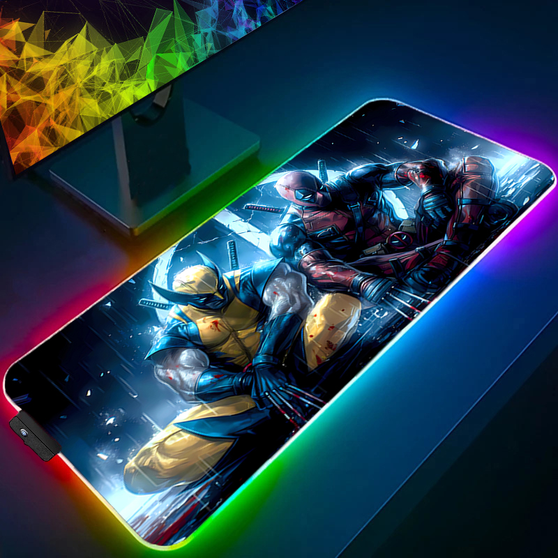 LED Mouse Pad Gaming Backlight - Pc Gaming Anime 评论和价格