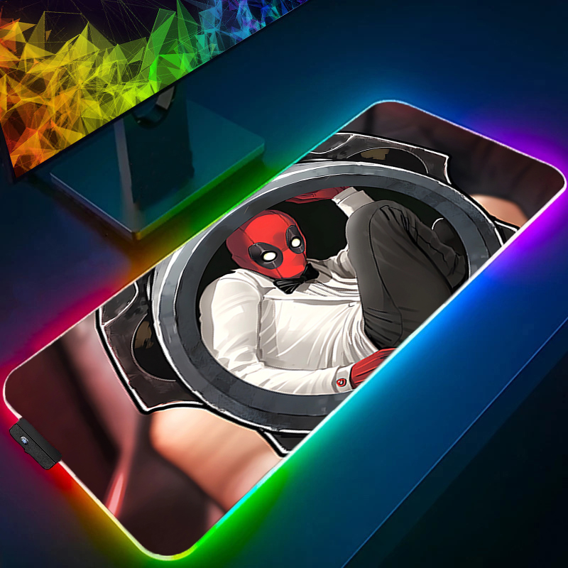 LED Mouse Pad Gaming Backlight - Pc Gaming Anime 评论和价格
