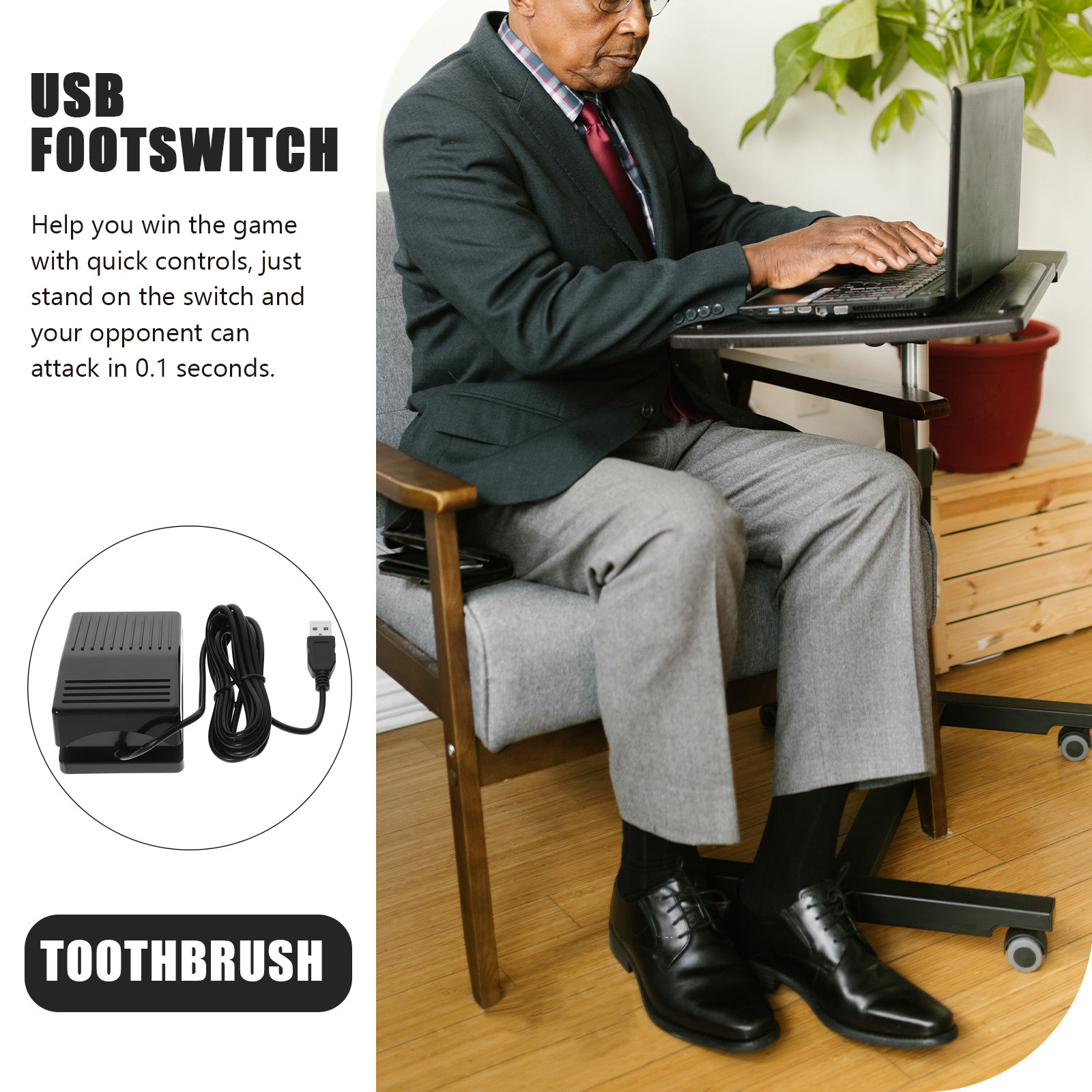 Plastic Pc Foot Pedal For Pc G - Usb Foot Pedal Gaming 评论和价格