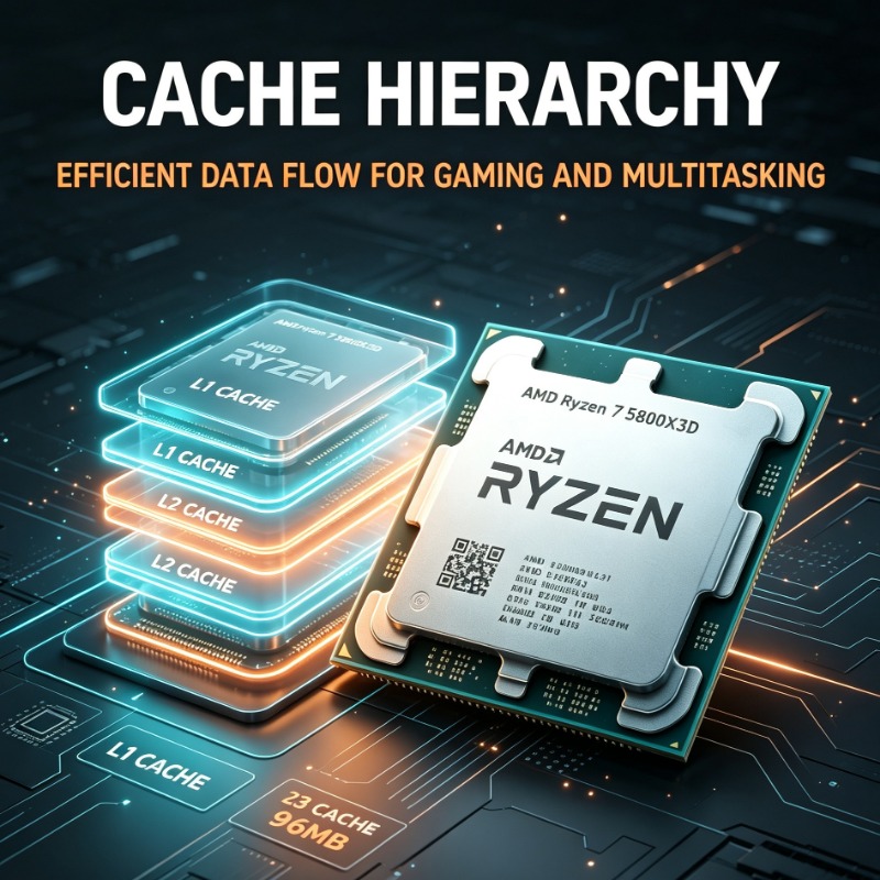Ryzen 7 5800X3D PC Gaming Proc - Pc Gaming Amd Ryzen 7 评论和价格