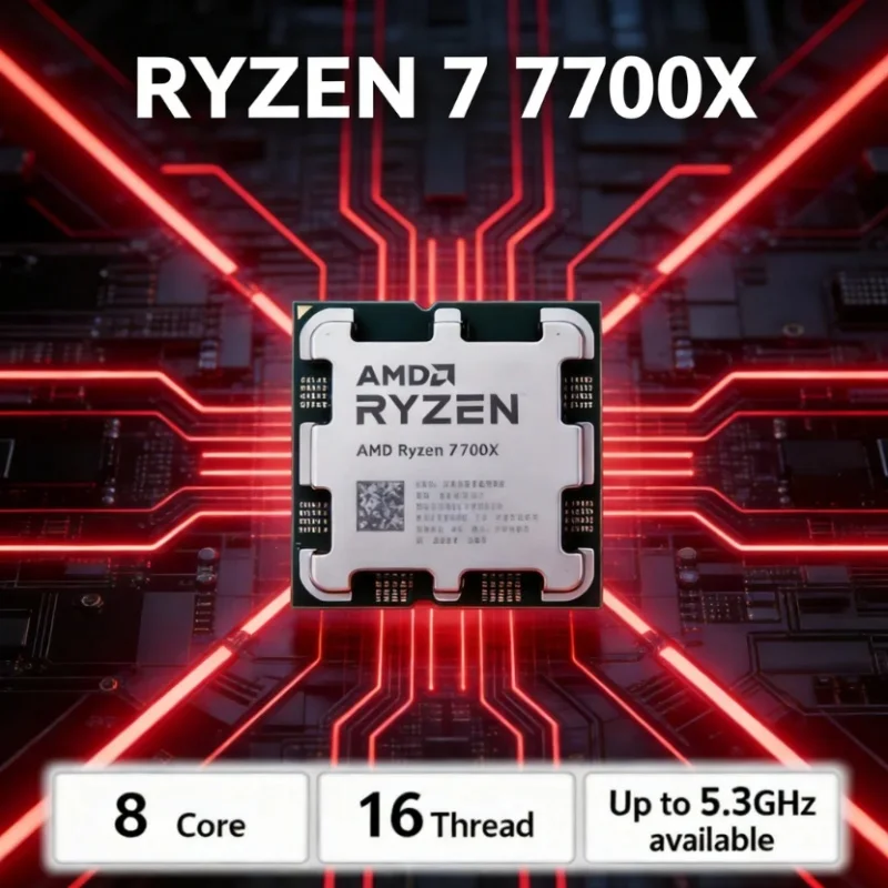 AMD Ryzen 7 7700X R7 7700X 8 C - Pc Gaming Amd Ryzen 7 评论和价格