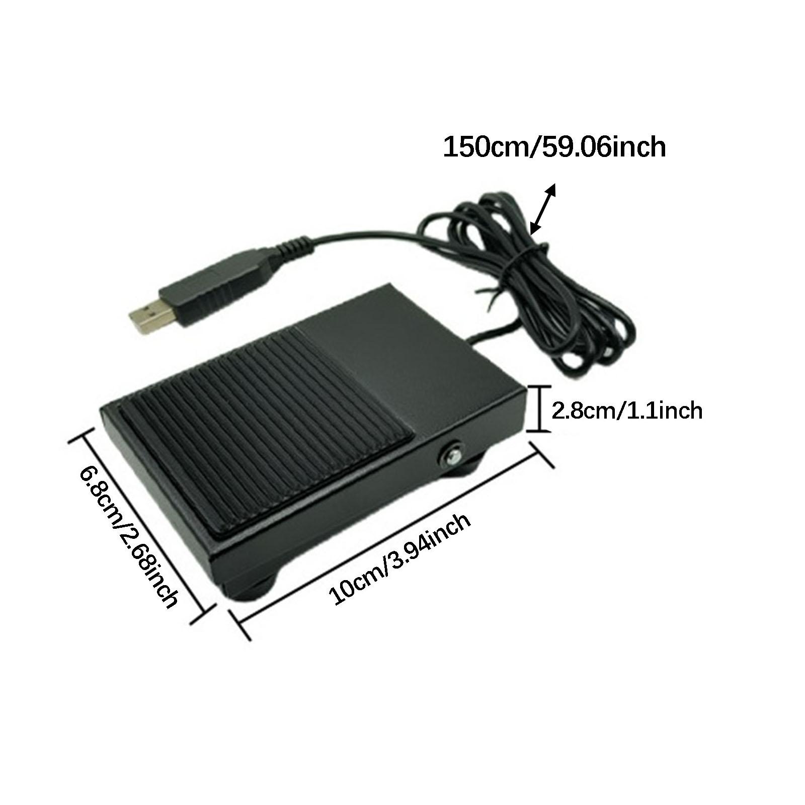 USB Triple Foot Switch Pedal i - Usb Foot Pedal Gaming 评论和价格