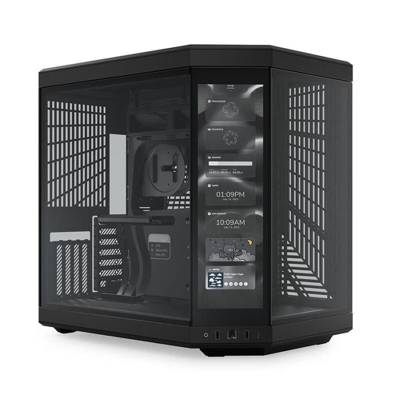 Y70‑TI ATX Gaming PC Case, Pan - Pc Gaming Y70 评论和价格