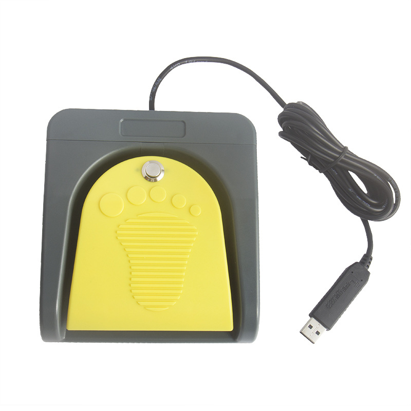 USB Single Foot Switch Game Co - Usb Foot Pedal Gaming 评论和价格