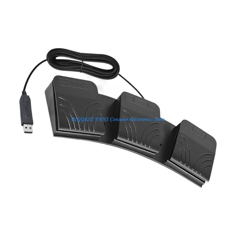 Triple USB Foot Pedal Photoele - Usb Foot Pedal Gaming 评论和价格