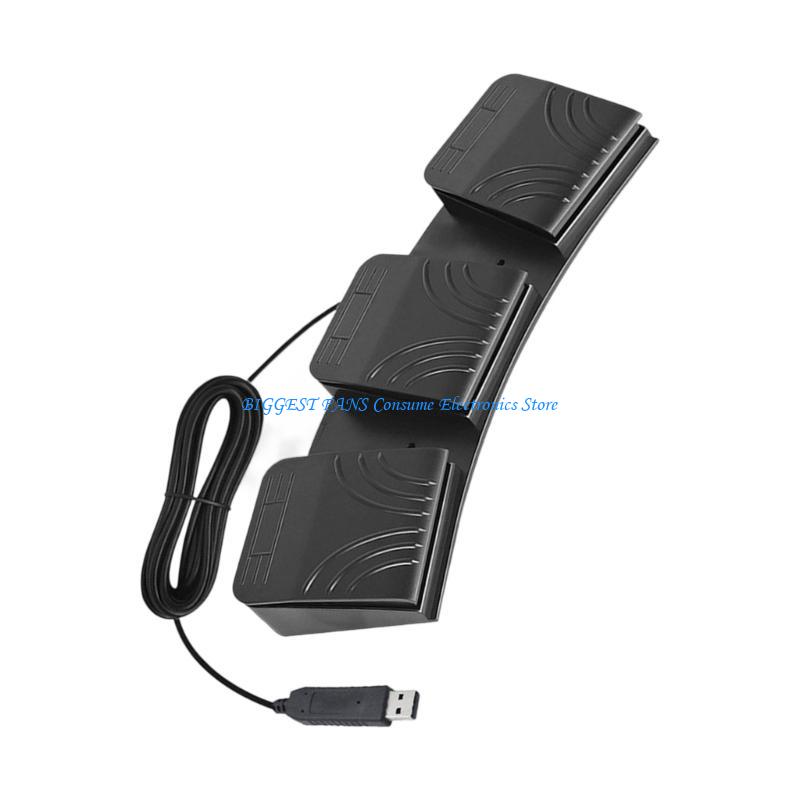 Triple USB Foot Pedal Photoele - Usb Foot Pedal Gaming 评论和价格