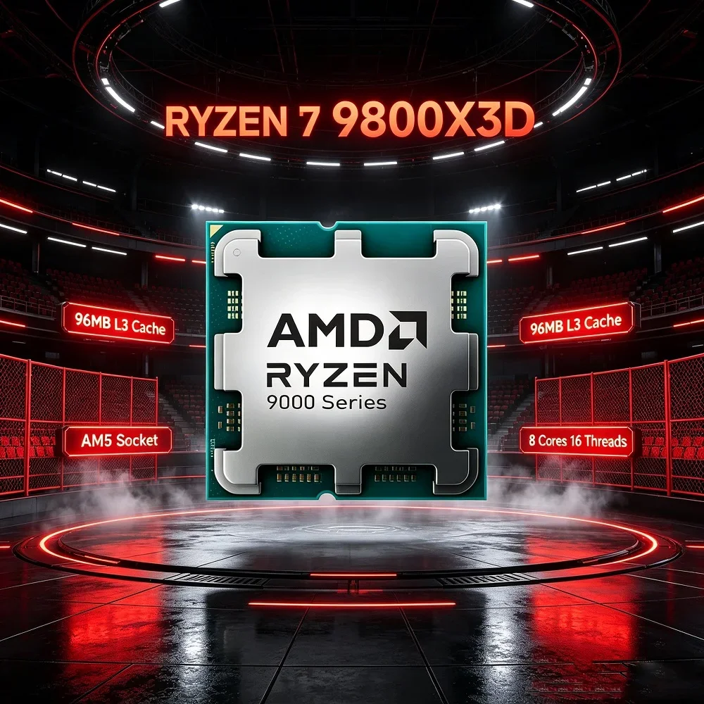 Ryzen 7 9800X3D AMD AM5 Deskto - Pc Gaming Amd Ryzen 7 评论和价格