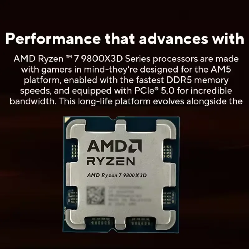 Ryzen 7 9800X3D AMD AM5 Deskto - Pc Gaming Amd Ryzen 7 评论和价格