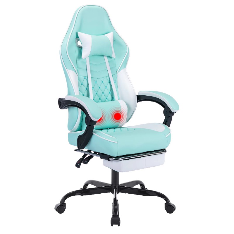 Gaming Chair With Massage Ergo - Pc Gaming Chair 评论和价格
