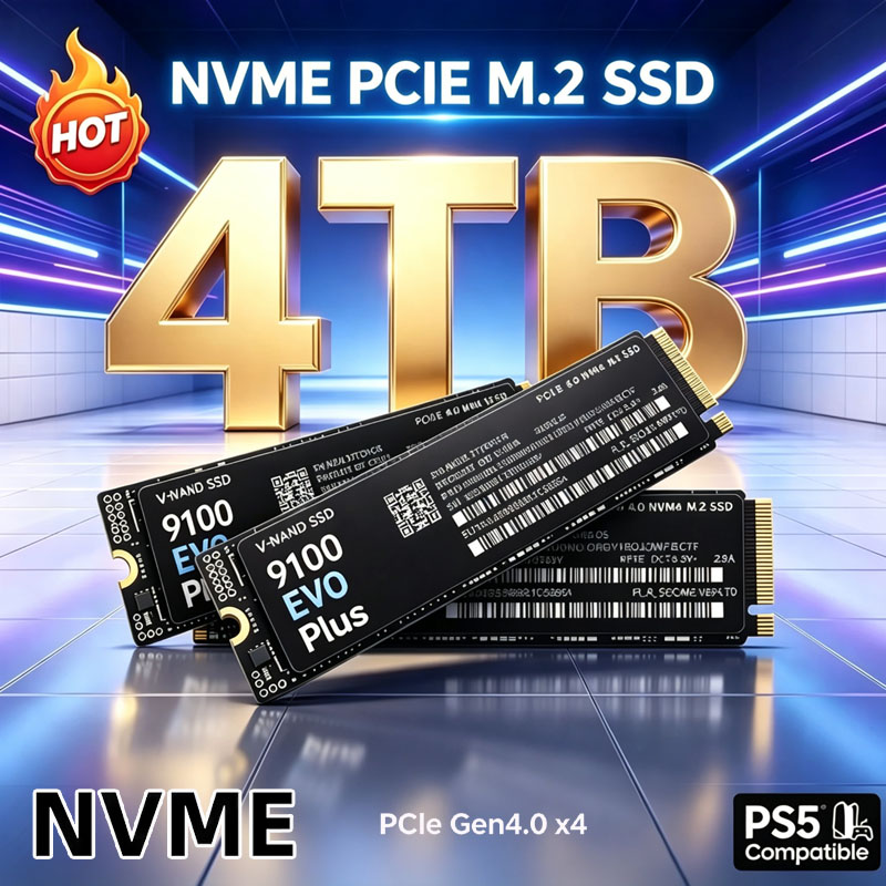 Internal M.2 NVMe SSD 9100 EVO - Pc Gaming Second 评论和价格