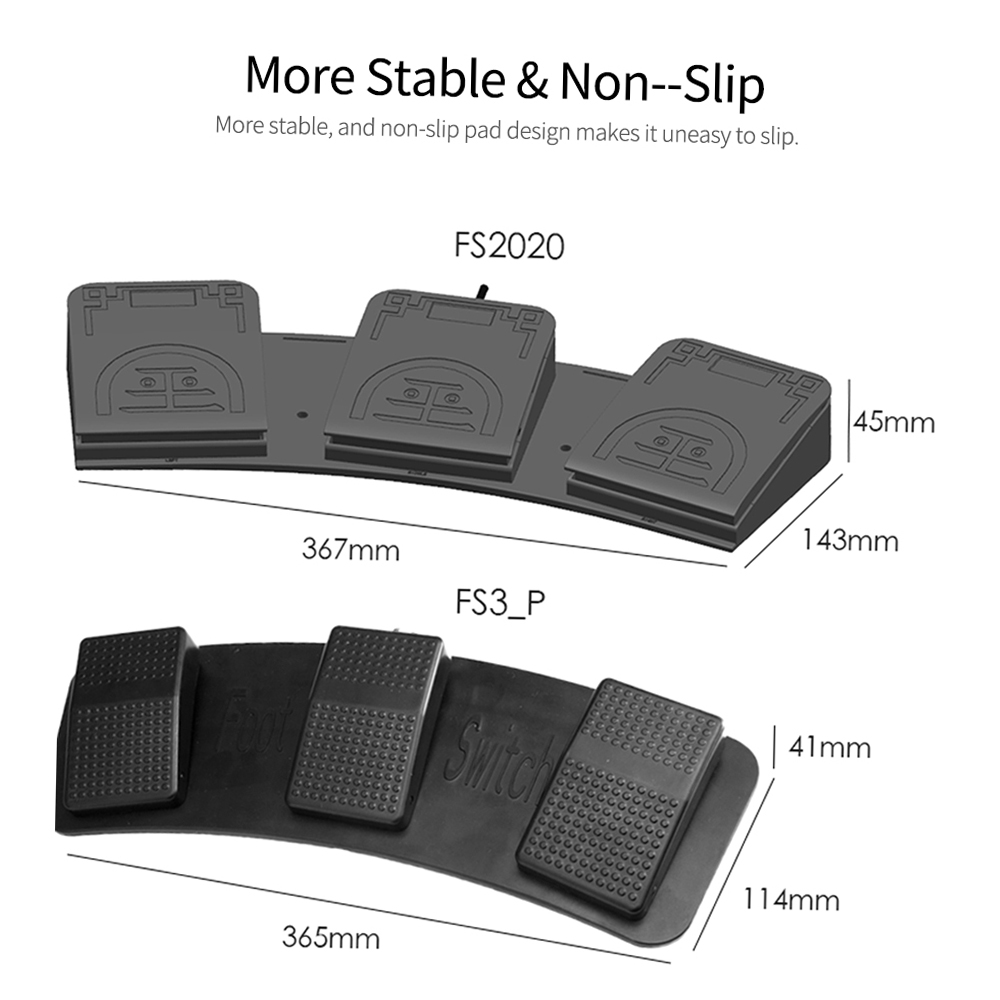FS2020U1 USB Foot Switch Contr - Usb Foot Pedal Gaming 评论和价格
