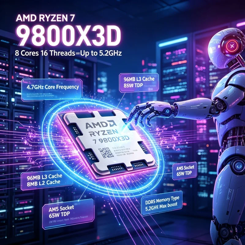 AMD Ryzen 7 9800X3D Content Cr - Pc Gaming Amd Ryzen 7 评论和价格