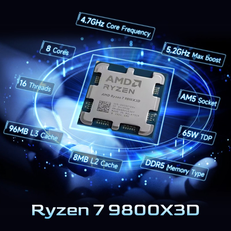AMD Ryzen 7 9800X3D Content Cr - Pc Gaming Amd Ryzen 7 评论和价格