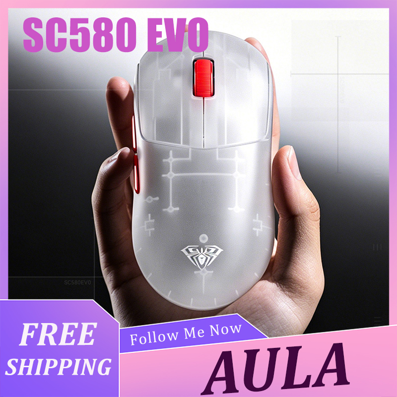 AULA SC580 EVO Mouse Lightweig - Pc Gaming Handheld 评论和价格