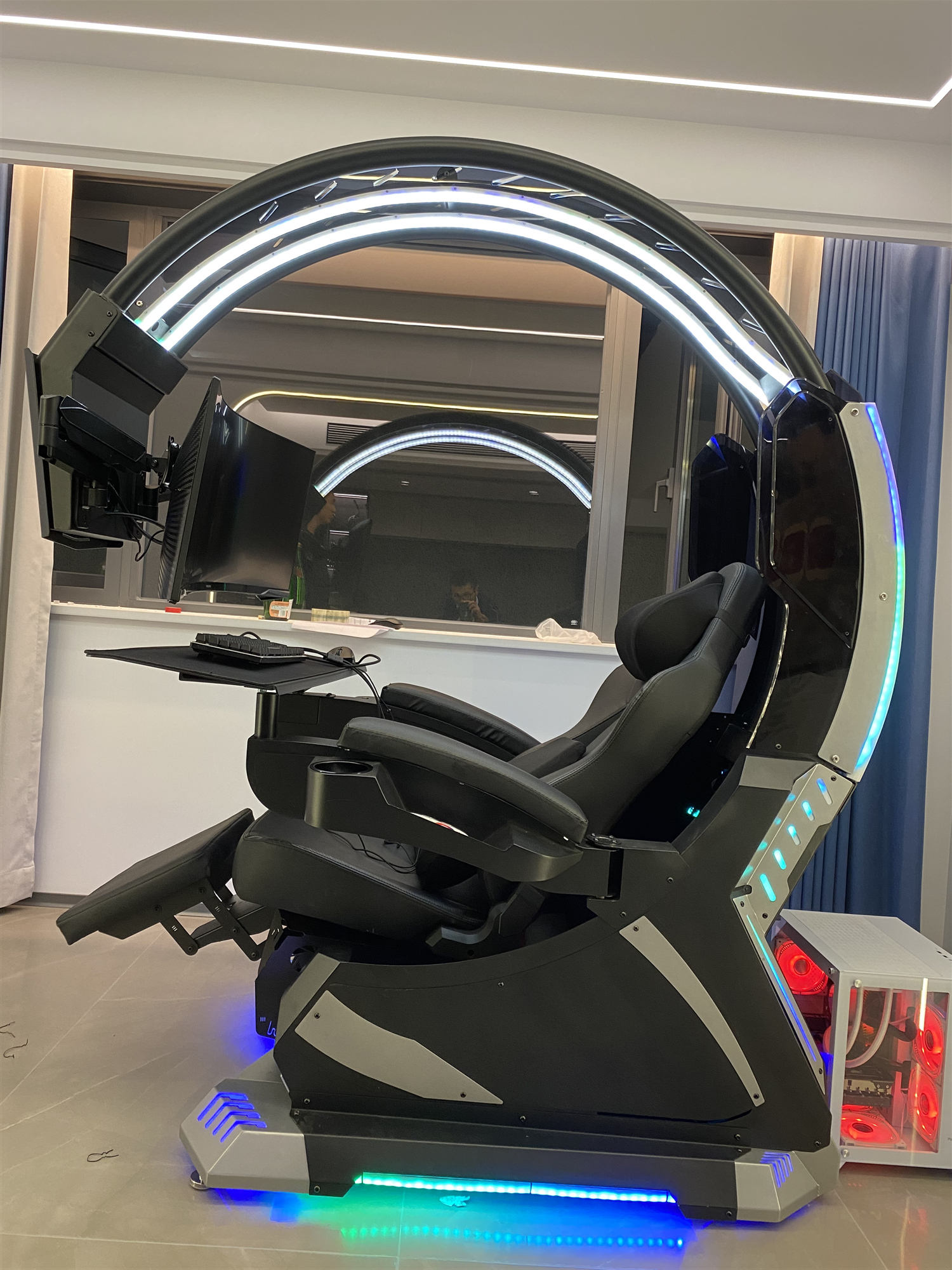 Custom Support 2 Screens Super - Pc Gaming Chair 评论和价格