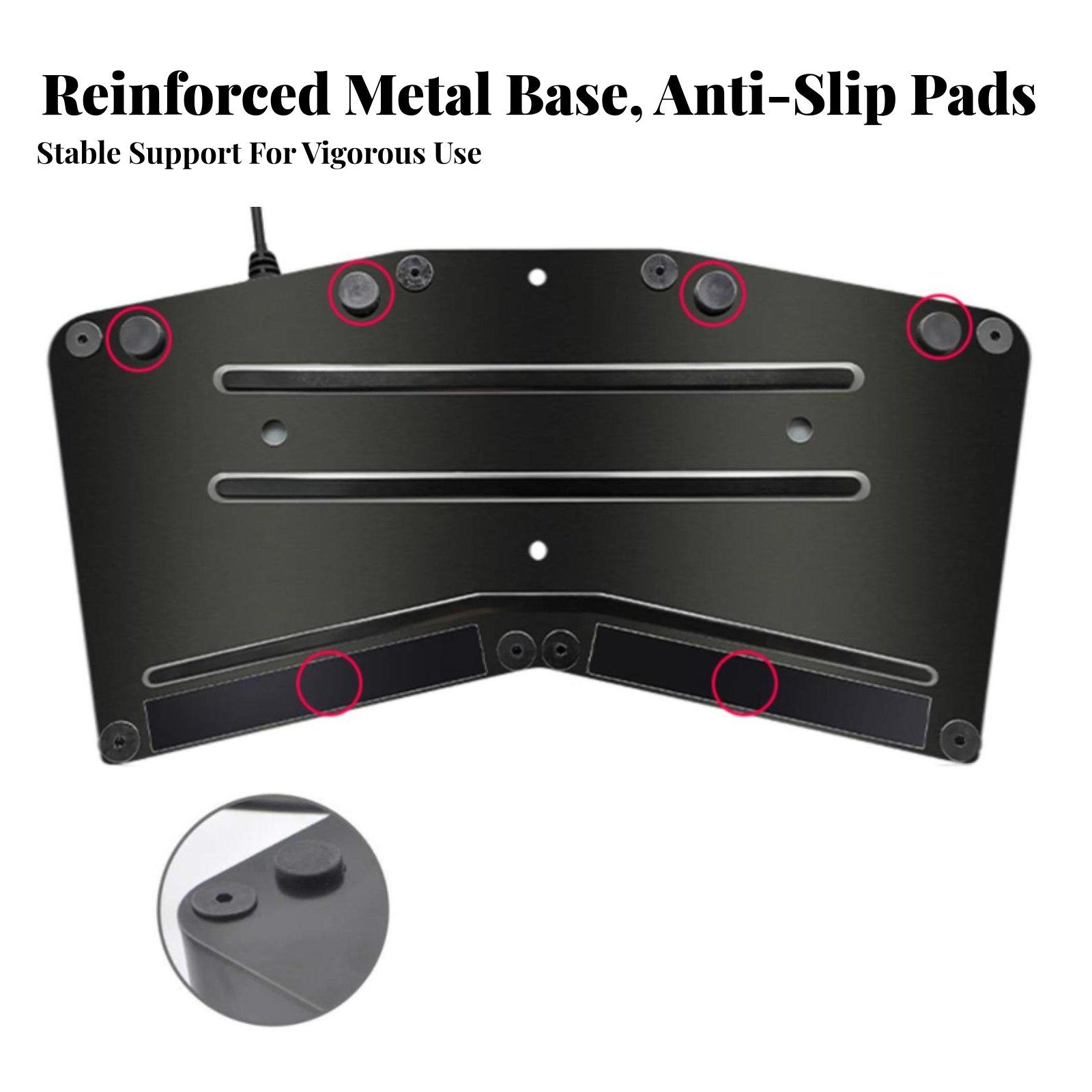 Metal Base USB Foot Pedal Two  - Usb Foot Pedal Gaming 评论和价格