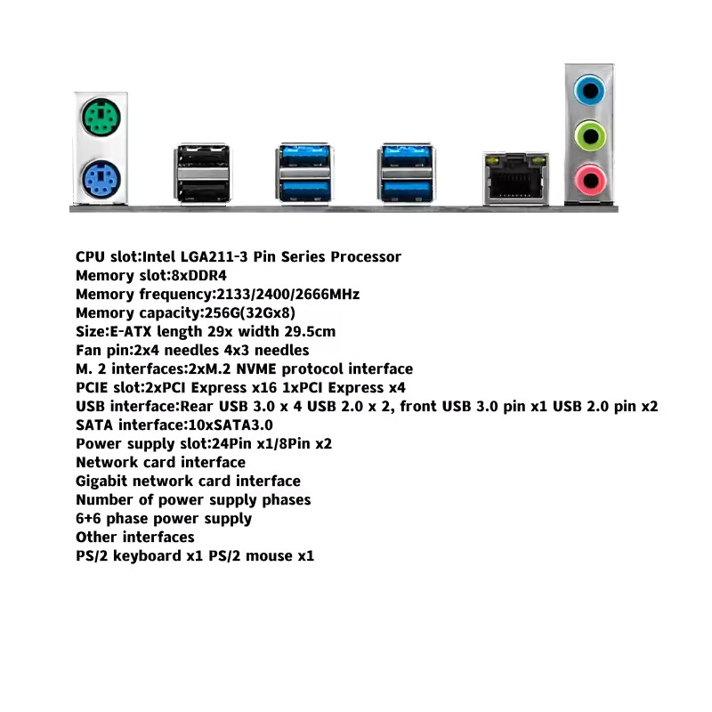 X99 Dual Motherboard CPU LGA 2 - Pc Gaming Xeon 评论和价格