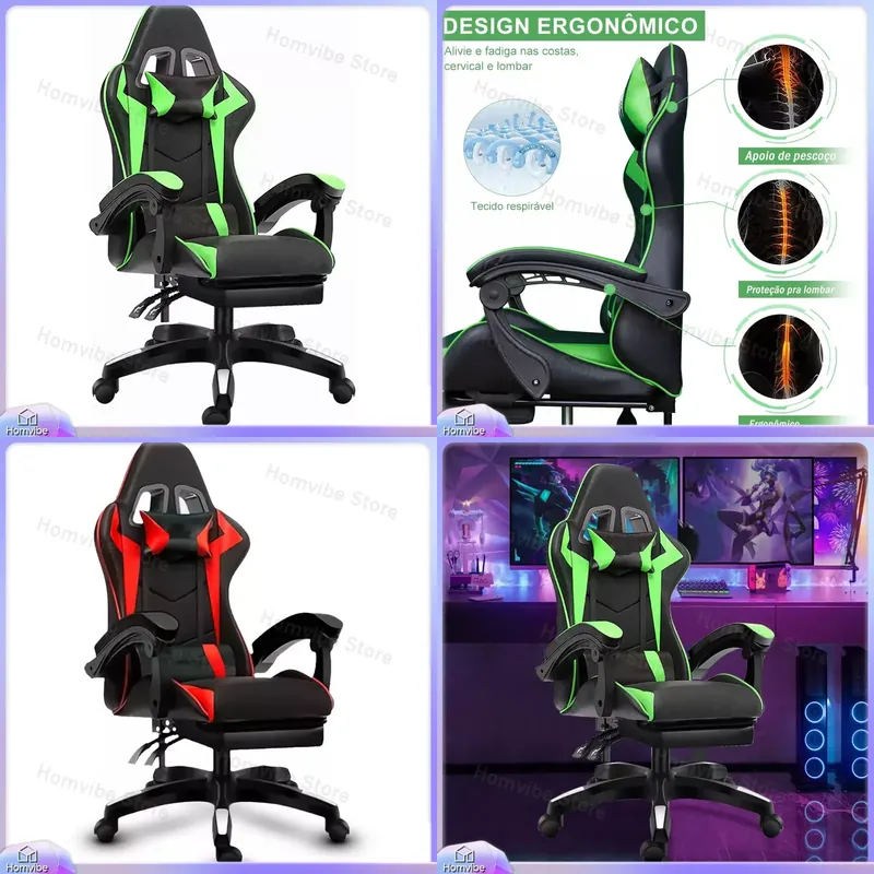 High-Back Ergonomic Gaming Cha - Pc Gaming Chair 评论和价格