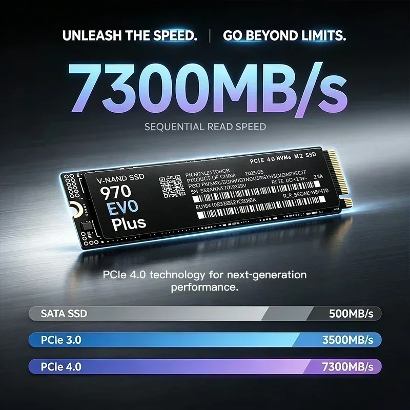 970 EVO Plus 7300MB/s 1TB 2TB  - Pc Gaming Second 评论和价格